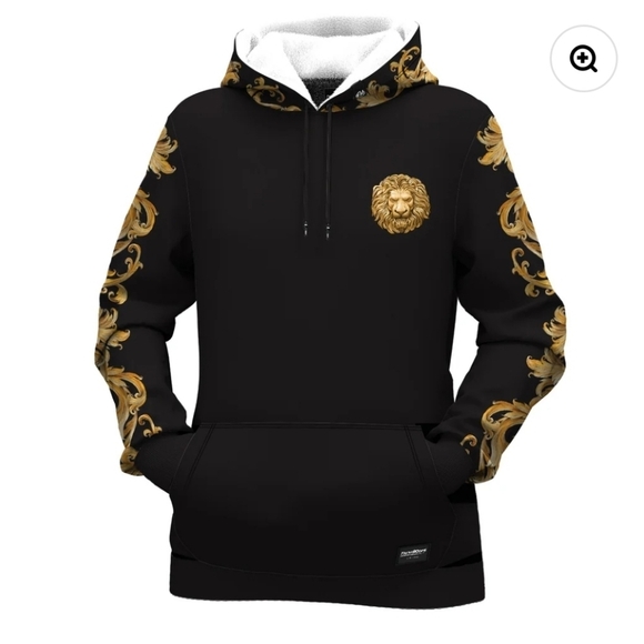 NWT Fresh Hoods Bourgeois fuzzy lined kangaroo pouch hoodie Size 3XL - Picture 1 of 7